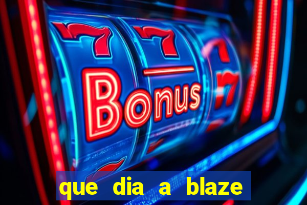 que dia a blaze paga o cashback